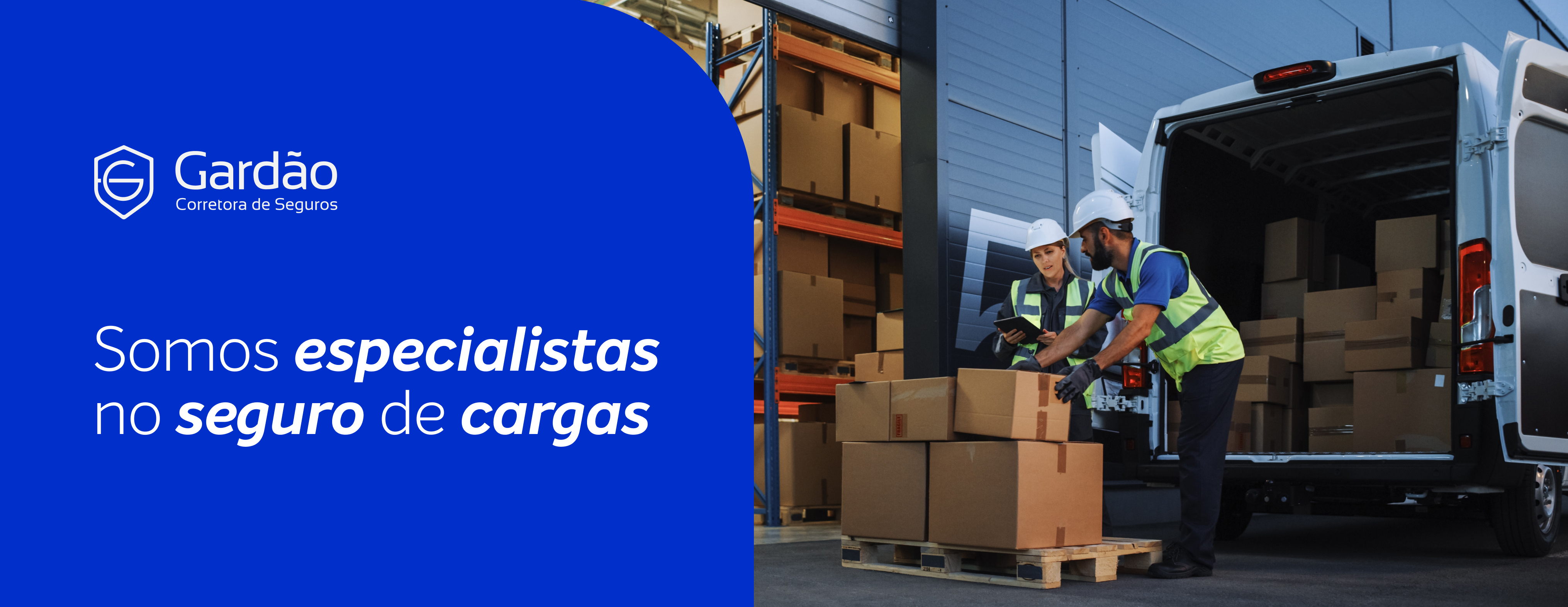 Somos especialistas no seguro de cargas